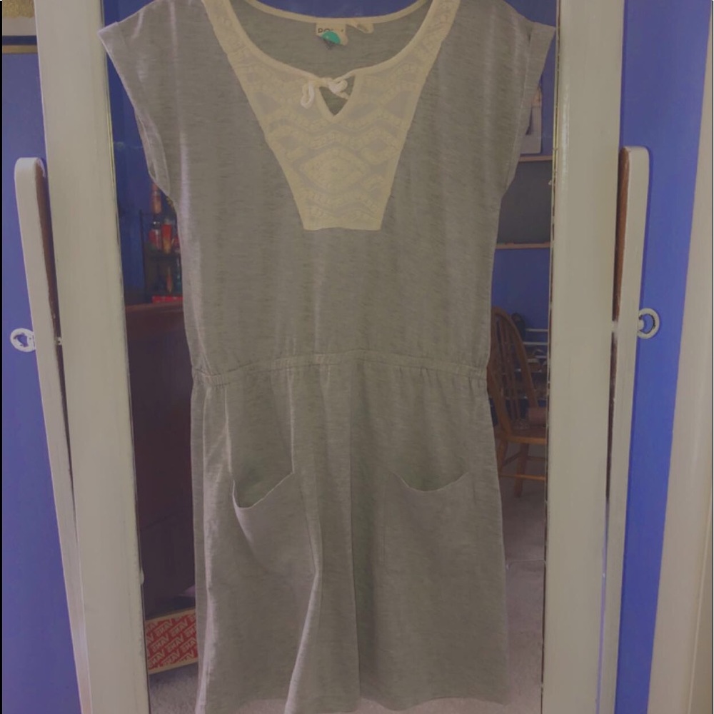 Girls Gray Dress (size 12)